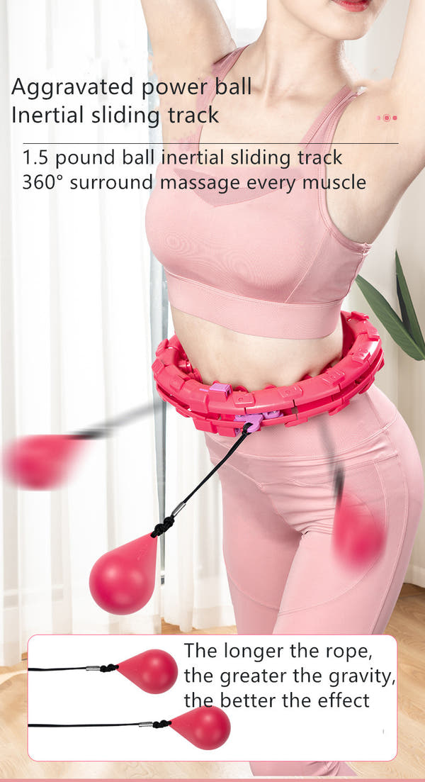 Sports Ring Yoga Home Fitness Smart Ring Ring Does Not Fall Adjustable Waist  Abdominal Weight Loss