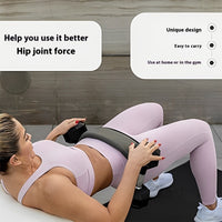 Outdoor Sports Hip Thrust Belt Easy With Dumbbell Non-Slip Padding